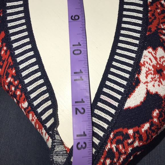 NWOT XL Rachel Roy graphic bodycon racerback dress - Picture 4 of 8